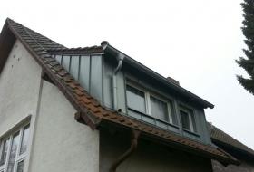 Stehfalzbekleidung Gaube